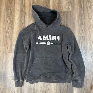 AMIRI Authentic Charcoal Hoodie